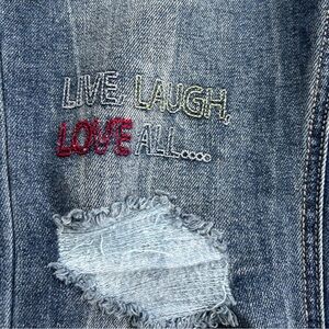 Jeans women’s size 8 embroidered